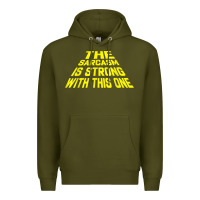 Army Green the sarcasm is strong with this one Premium Hoodie - longCreatives