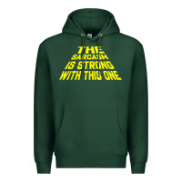 Sports Green the sarcasm is strong with this one Premium Hoodie - longCreatives