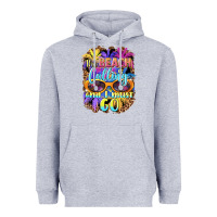 Heather Grey the beach is calling and i must go Heavyweight Hoodie - BarkalooDesign