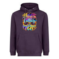 Plum the beach is calling and i must go Heavyweight Hoodie - BarkalooDesign