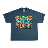 Midnight Navy Nurse Nurse Nurse Urban Heavy Tee - CowGirlArtShop