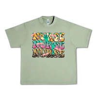 Oil Green Nurse Nurse Nurse Urban Heavy Tee - CowGirlArtShop