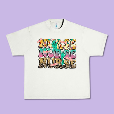 Nurse Nurse Nurse Urban Heavy Tee Designed By Cowgirlartshop