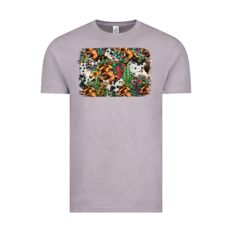 Western Rodeo Background Vintage Tee by Jasminsmagicworld | Teevron