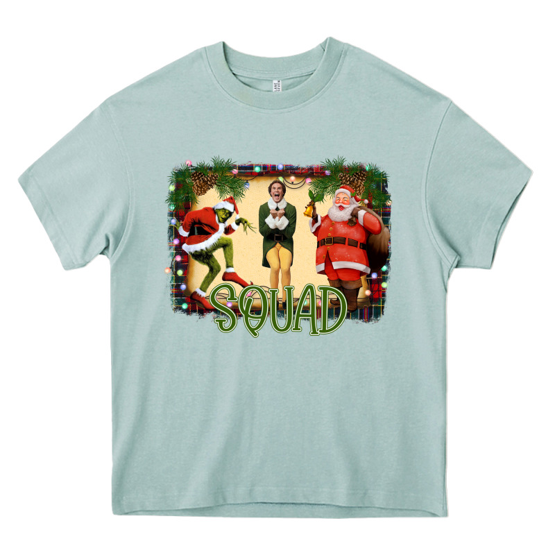 Christmas Friends Squad Heavy Core Tee by Bettercallsaul | Teevron