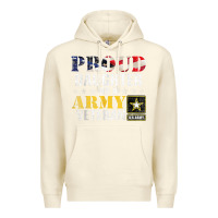 Sandshell proud daughter of a army veteran american flag military gift Premium Hoodie - longCreatives