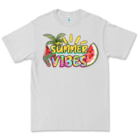 Dove Grey summer vibes Premium Tee - NancyCooperArtShop