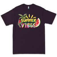 Plum summer vibes Premium Tee - NancyCooperArtShop