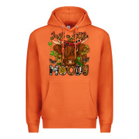 Carrot Just a Little Moody Premium Hoodie - CowhideDigitalArt