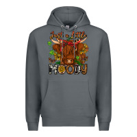 Rock Just a Little Moody Premium Hoodie - CowhideDigitalArt