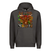 Smoke Just a Little Moody Premium Hoodie - CowhideDigitalArt