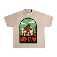 French Oak montana vintage bigfoot travel Urban Heavy Tee - longCreatives