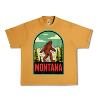 Peanut Butter montana vintage bigfoot travel Urban Heavy Tee - longCreatives