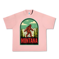 Salmon montana vintage bigfoot travel Urban Heavy Tee - longCreatives