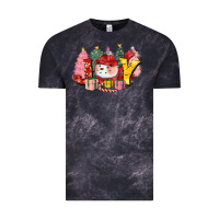 Cloud Black joy snowman Vintage Tee - CowGirlArtShop