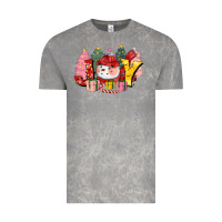 Cloud Rock joy snowman Vintage Tee - CowGirlArtShop