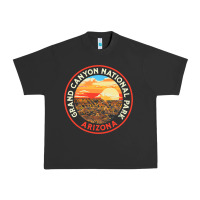 Pigment Black Vintage Grand Canyon National Park Retro 80s Graphic Urban Heavy Tee - longCreatives