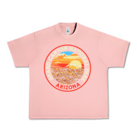 Salmon Vintage Grand Canyon National Park Retro 80s Graphic Urban Heavy Tee - longCreatives