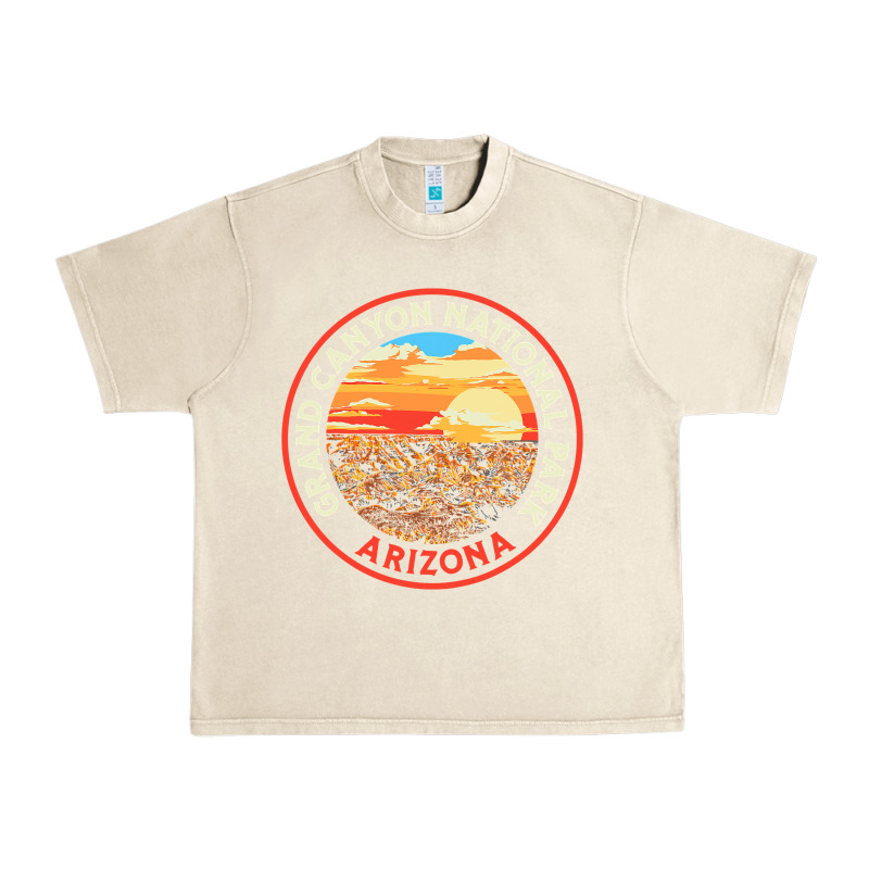 Vintage Grand Canyon National Park Retro 80s Graphic Urban Heavy Tee by longCreatives | Teevron