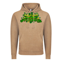 Vintage Coffee Just a girl who loves St. Patrick's Day Vintage Hoodie - HowdyJamesFarm