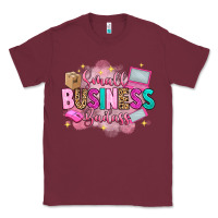 Burgundy small business badass Classic Tee - Artiststas
