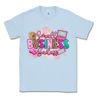 Dusty Blue small business badass Classic Tee - Artiststas