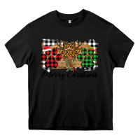 Black merry christmas paws Heavy Core Tee - Bettercallsaul
