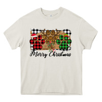Cream merry christmas paws Heavy Core Tee - Bettercallsaul