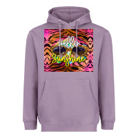 Lavender hello sunshine Heavyweight Hoodie - BarkalooDesign