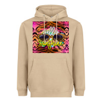 Mushroom hello sunshine Heavyweight Hoodie - BarkalooDesign