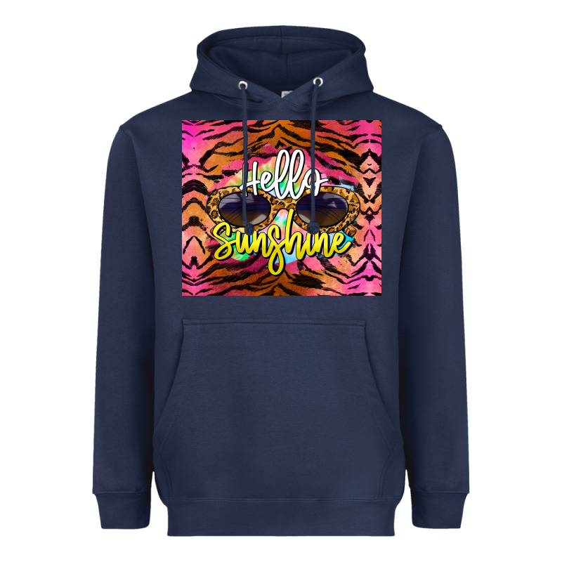 Hello Sunshine Heavyweight Hoodie by BarkalooDesign | Teevron