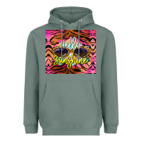 Sage hello sunshine Heavyweight Hoodie - BarkalooDesign