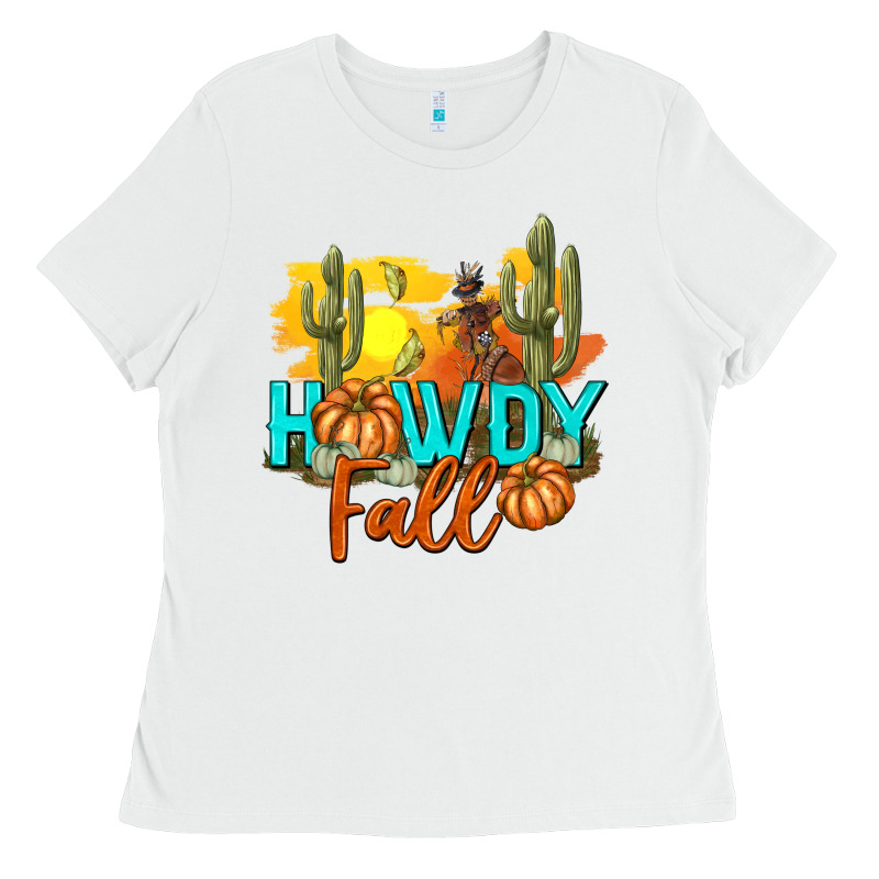 Howdy Fall Ladies Tee by texasbilliewilder | Teevron