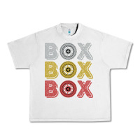 Lunar Rock Vintage Retro Box Box Box Formula Racing Urban Heavy Tee - longCreatives