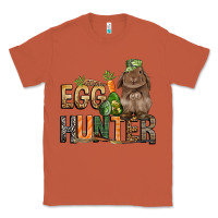 Copper Egg hunter with rabbit Easter Day Classic Tee - HowdyJamesFarm