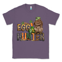 Lavender Egg hunter with rabbit Easter Day Classic Tee - HowdyJamesFarm