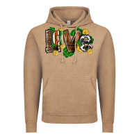 Vintage Coffee Western love St. Patrick's Day Vintage Hoodie - CowGirlArtShop