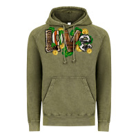 Vintage Olive Western love St. Patrick's Day Vintage Hoodie - CowGirlArtShop
