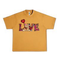 Peanut Butter valentines day tedybear love Urban Heavy Tee - RanaPortraitStore