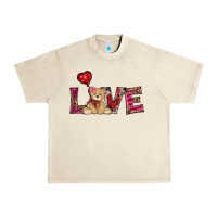 Sandshell valentines day tedybear love Urban Heavy Tee - RanaPortraitStore