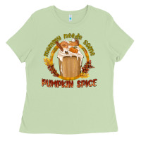 Matcha Mommy Needs Some Pumpkin Spice Ladies Tee - texasbilliewilder
