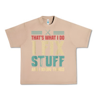 Burro that's what i do   i fix stuff and i know things Urban Heavy Tee - longCreatives