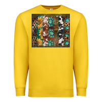 Lemon western patterns brushstroke Premium Sweatshirt - BarkalooDesign