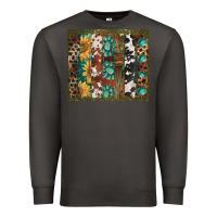 Smoke western patterns brushstroke Premium Sweatshirt - BarkalooDesign