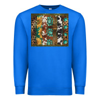 True Royal western patterns brushstroke Premium Sweatshirt - BarkalooDesign