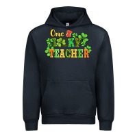 Navy one lucky teacher Urban Hoodie - AdoDesignShop