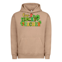 Pigment Burro one lucky teacher Urban Hoodie - AdoDesignShop