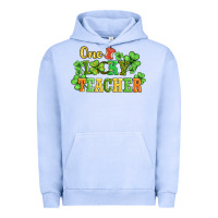 Pigment Grape Ice one lucky teacher Urban Hoodie - AdoDesignShop
