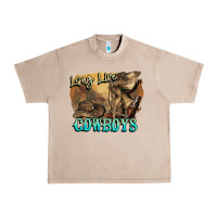 French Oak Long live Cowboys boots hat Urban Heavy Tee - HowdyJamesFarm