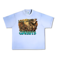 Grape Ice Long live Cowboys boots hat Urban Heavy Tee - HowdyJamesFarm